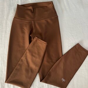 Brown XS alo leggings